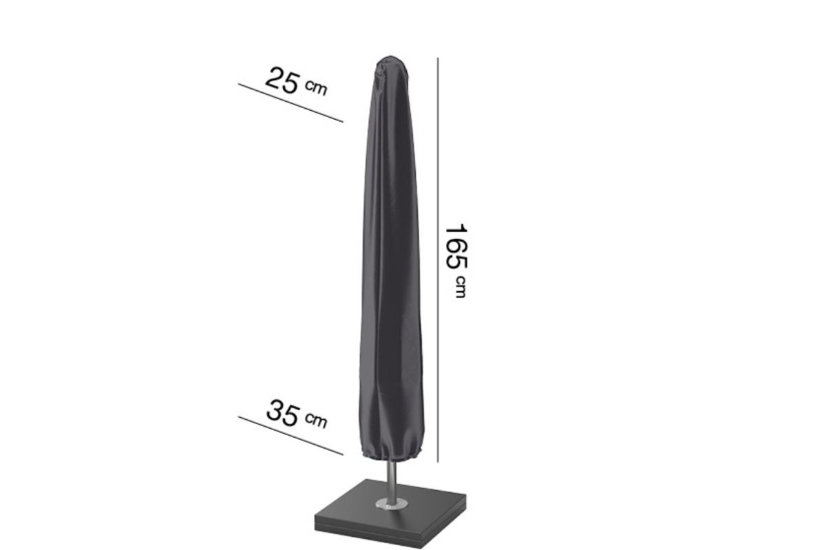 AeroCover 7982 L parasolltrekk 165 cm - grå 
