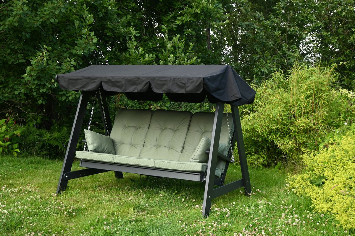 Iduna Høy hammock putesett - design Eføygrønn, 5 puter 