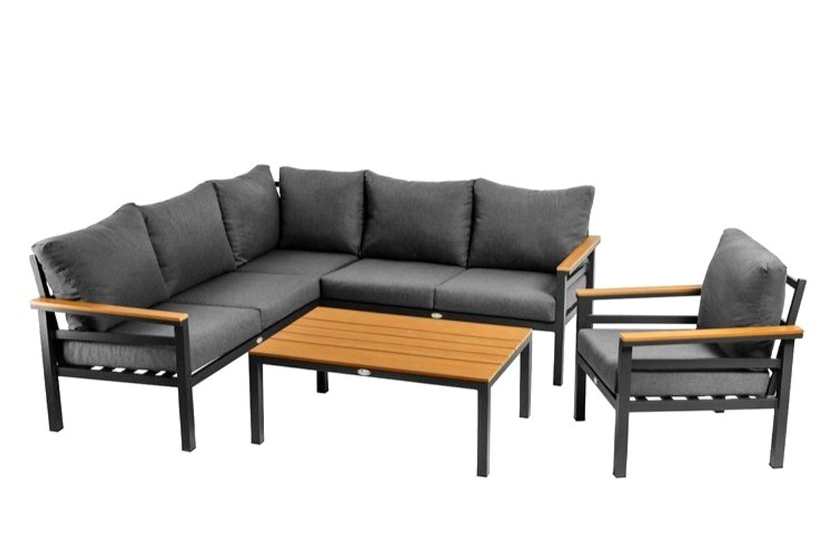 København putetrekk sett 3+1+1 design Harmonigrå, 15 putetrekk