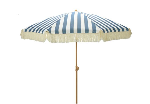 Hovedbilde Tivoli parasoll Ø180 cm - petrolblå