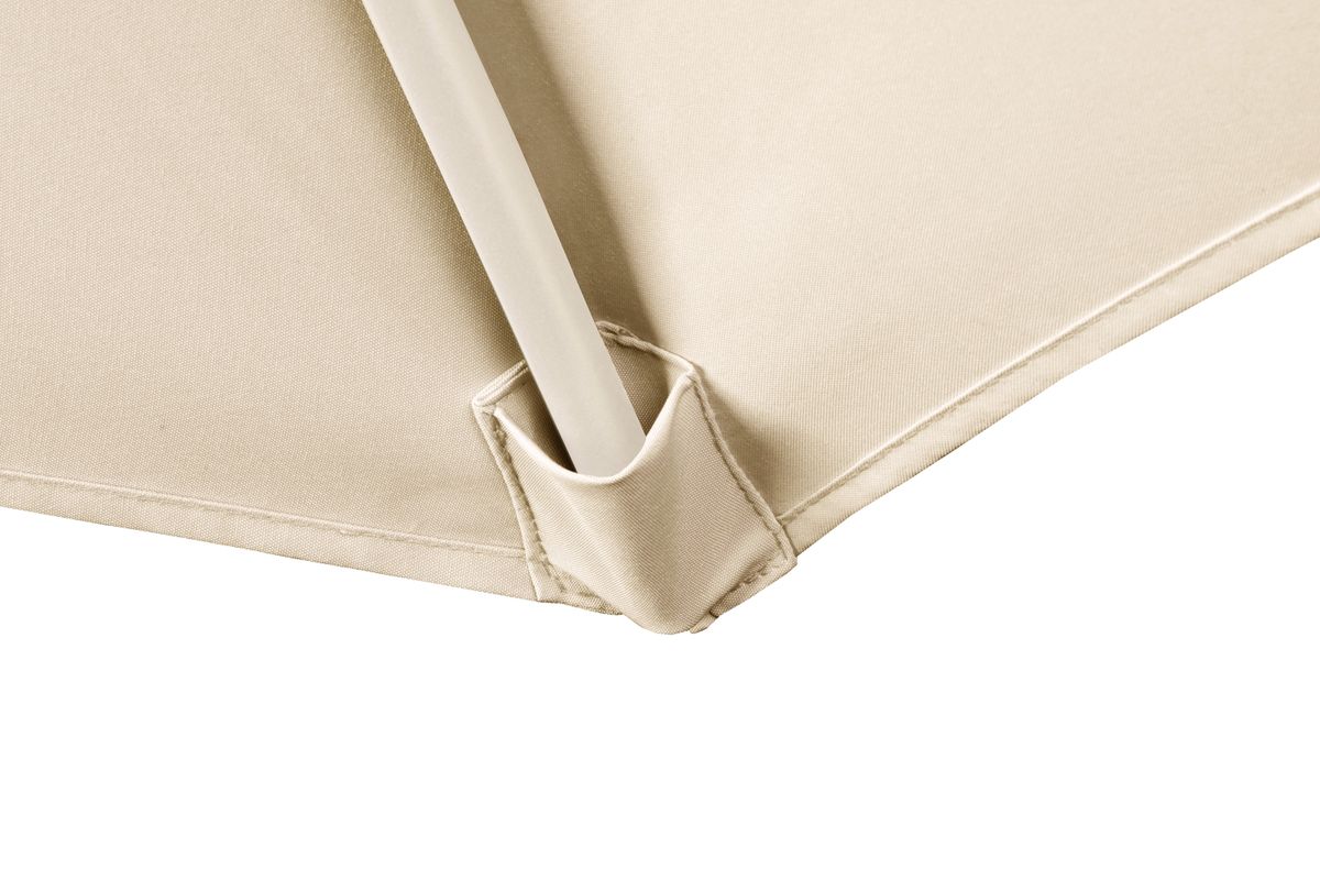 Platinum Voyager T2 hengeparasoll 270x270 cm m/Ceramica fot - elfenbensbeige/sandstone