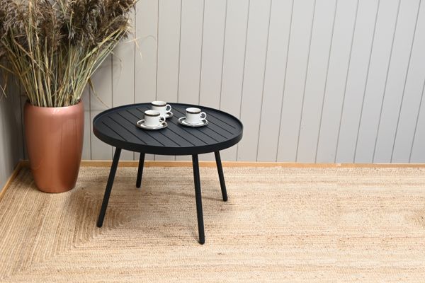 Hovedbilde Rondelle sofabord Ø75 cm - sort 