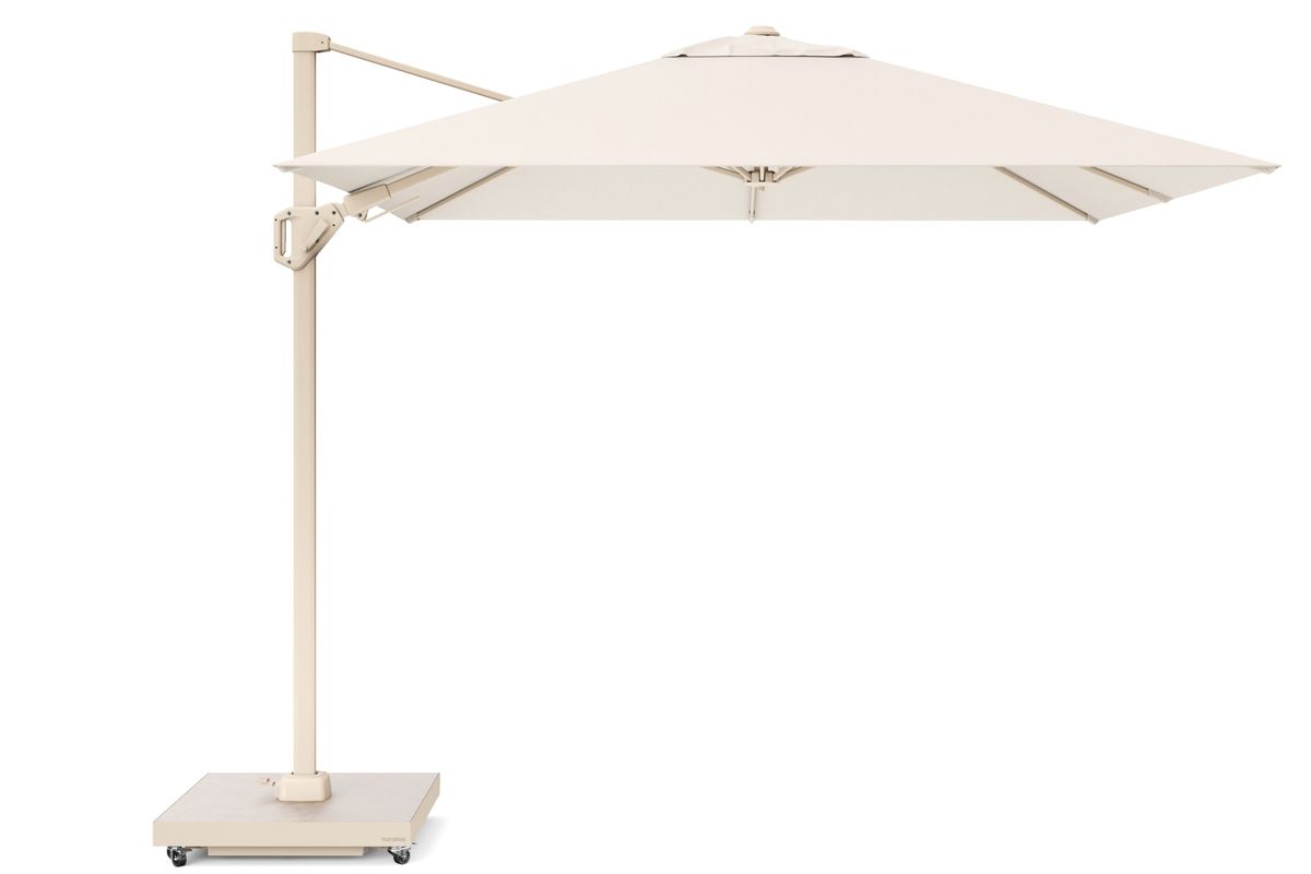 Platinum Voyager T2 hengeparasoll 270x270 cm m/Ceramica fot - elfenbensbeige/sandstone