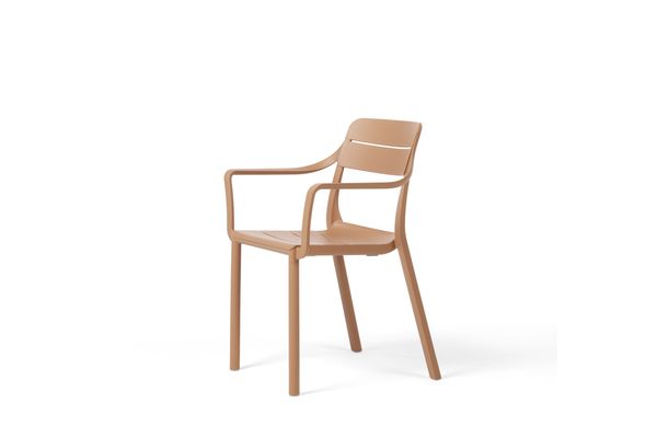 Hovedbilde Nardi Cassia stabelbar spisestol - cappucino