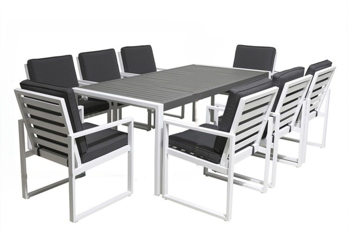 Picasso 54 putesett til spisegruppe - design Antrasittgrå, 16 puter