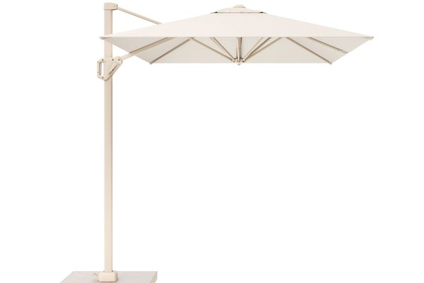 Hovedbilde Platinum Voyager T1 hengeparasoll 250x250 cm m/Ceramica fot - elfenbensbeige/sandstone