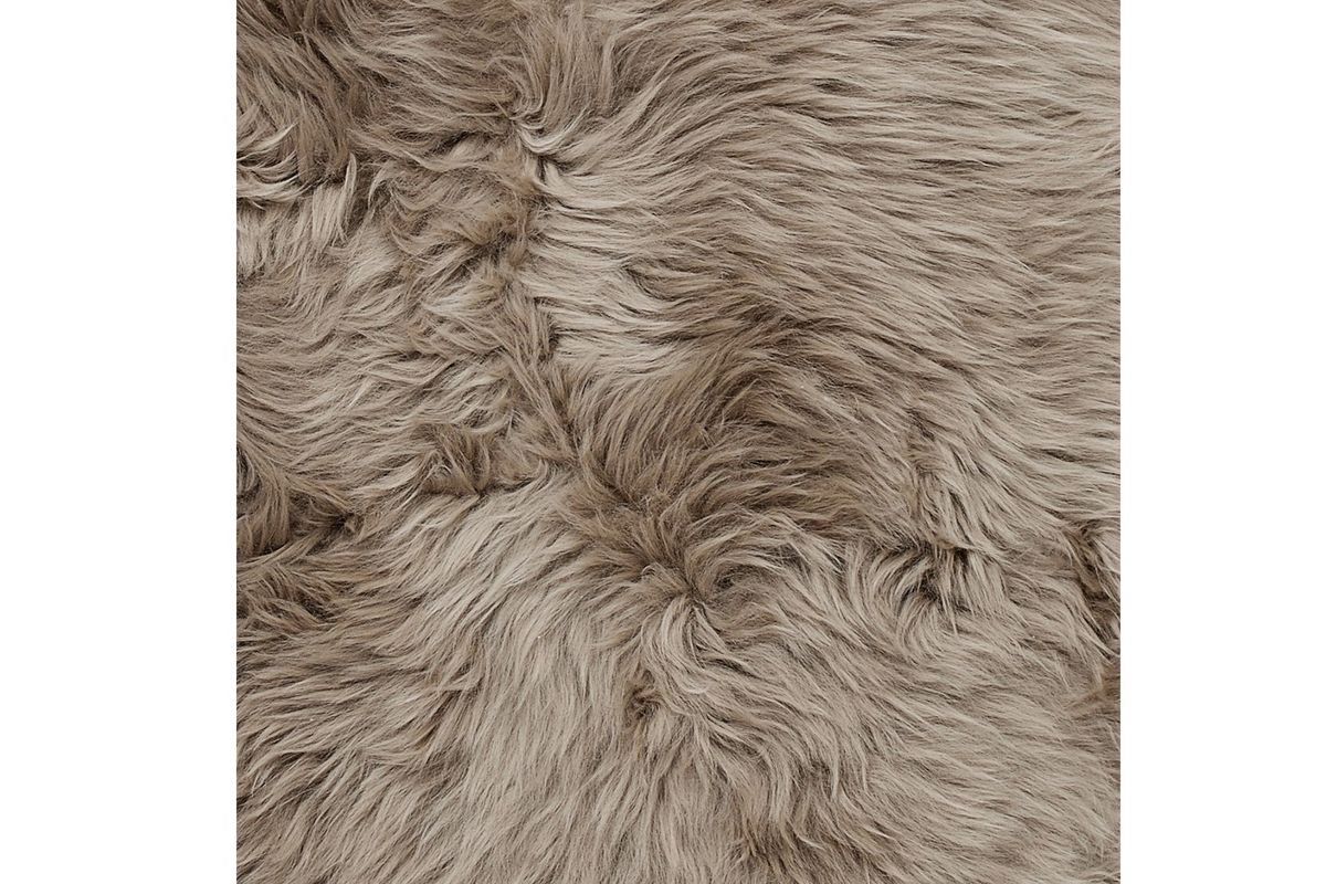 Skinnwille Gently dobbelt saueskinn - beige