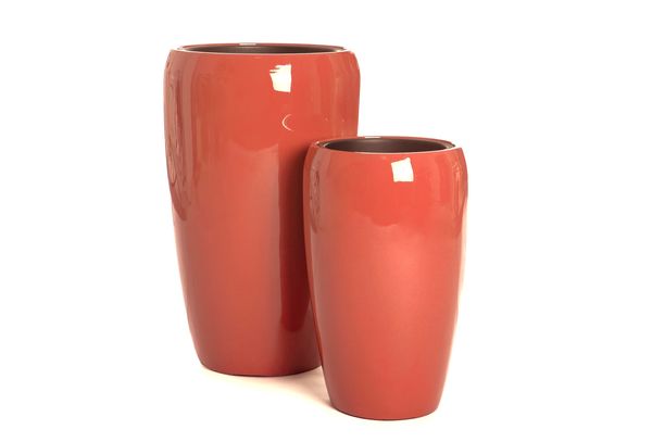 Hovedbilde Milano blomsterpotter sett - terracotta, 2 stk