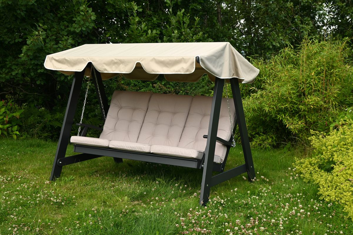 Texas Høy hammock putesett - design Panamabeige, 3 puter 