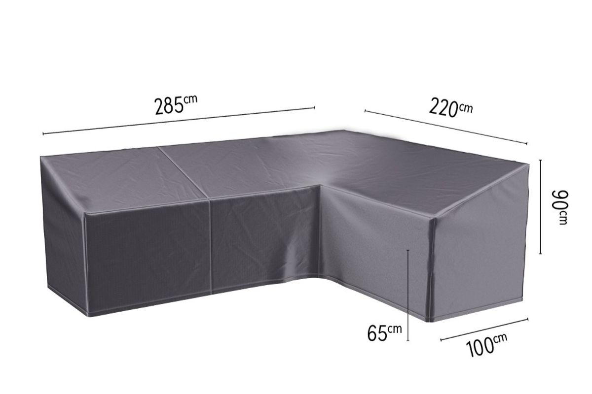 AeroCover 8025 møbeltrekk for hjørnesofa 285x220xH65/90 cm - grå 